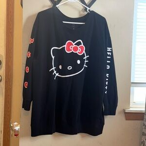 🌴 EUC - Torrid Hello Kitty Sweatshirt Size 2